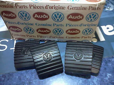 New Original Genuine Volkswagen LOGO BRAKE / CLUTCH PEDAL PAD VW Bug Ghia Type 3 • $6