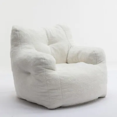 Cord Beanbag Sofa With Tufted Memory Foam Filling Bean Bag Chair Armchair BT • £109.99