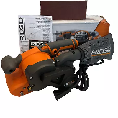 RIDGID R27401 3 In. X 18 In. Heavy Duty Variable Speed Belt Sander (Tool Only) • $69.99