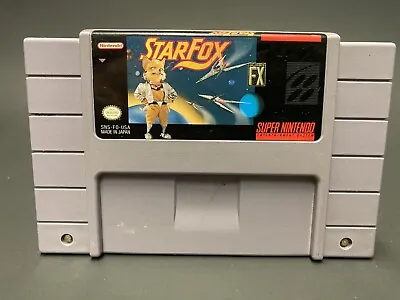 Star Fox (Super Nintendo 1993) - SNES Cartridge Only-Authentic • $14.99