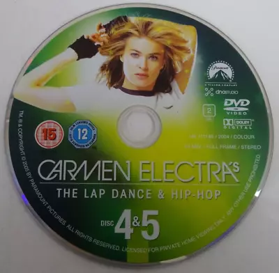 £2 • Buy Carmen Electra's The Lap Dance & Hip-hop - Dvd - No Case - Disc Only