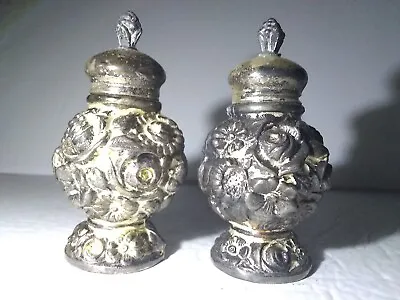 WB Mfg. Co C111 Salt And Pepper Silver Plate • $13.49