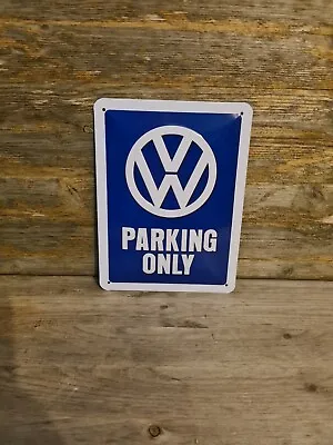 Volkswagen Parking Only Metal Sign Medium Vintage Retro Tin Signs. VW Campervan • £7.99