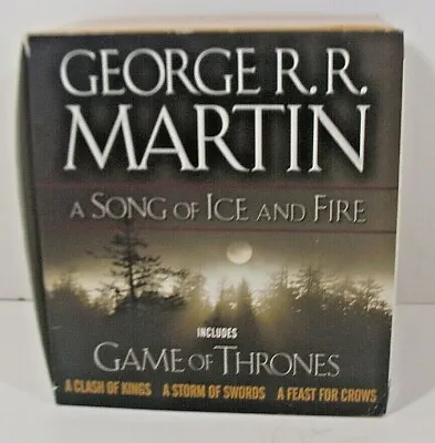 2011 Bantam Books George R.R. Martin's A Song Of Ice And Fire Saga Book Set  • $19.99