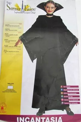 Rubies 44200 Savoir Faire Incantasia Costume Teen 2-4 RARE Black Witch Vintage • $18