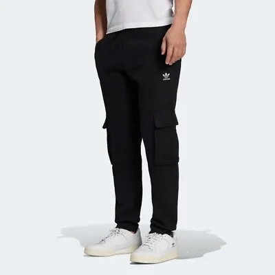 $89 • Buy Adidas Essentials Trefoil Cargo Pants Size M *AU Stock