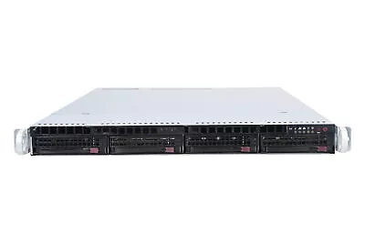 Supermicro 6018U-TR4T+ 1x4 3.5  SATA - Build Your Own Server | CSE-819U X10DR... • £600