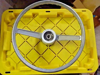 VINTAGE BOAT STEERING WHEEL W/ SQUARE HOLE 34659 Ride-Guide Mercruiser Steering  • $199.99