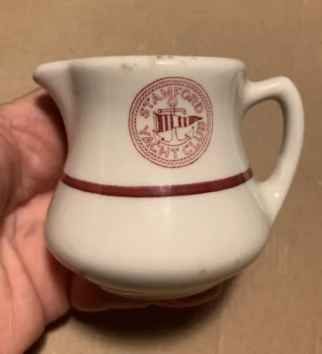 Vintage Stamford Yacht Club Restaurant China Creamer Connecticut • $68.50