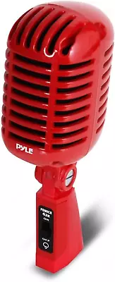 Microphone Vintage Look Old Style Dynamic Vocal Classic Retro Studio Stage Voice • $53.99