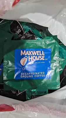 Maxwell House Decaffeinated Coffee - 0.7 Oz In Room Filter Pack 300+ Packs • $150