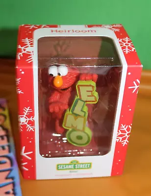 Carlton Heirloom Sesame Street Elmo Monster Christmas Holiday Ornament 2016 • $19.99