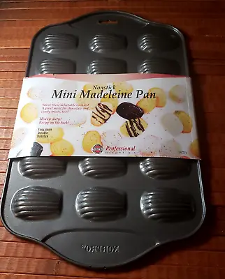Norpro Nonstick 18 Mini Madeleine Pan Chocolate Candy Mold Heavy Duty New • $17.70