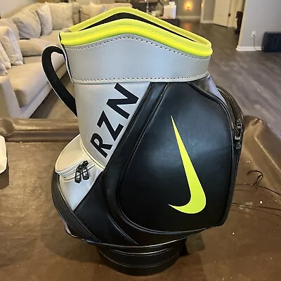 Nike RZN Mini Golf Bag Gray Black 23  Tall Driving Range Balls Man Cave Item • $299.99