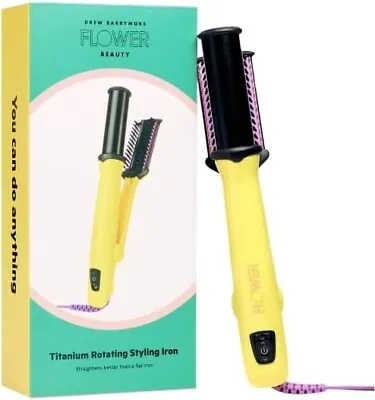 Hair Curler Iron Brush Tongs Wand Styler Tool 32mm With Clamp For Short Hair • £29.99