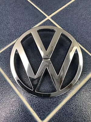 VW Front Grille Grill Badge Emblem 321853601 Golf MK1 Cabriolet Scirocco Vanagon • $27