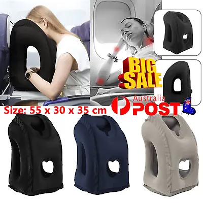$28.97 • Buy Inflatable Travel Pillow For Airplane Sleeping Lightweight Inflatable Neck Air