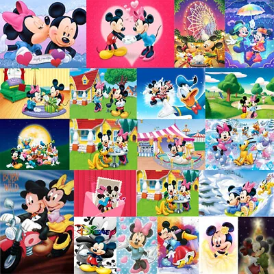£10.55 • Buy Cartoon Full Drill 5D Diamond Painting Embroidery Mickey Mouse Arts DIY GIFT NEW