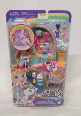 Polly Pocket Unicorn Forest Compact Playset Ages 4+ • £17.99