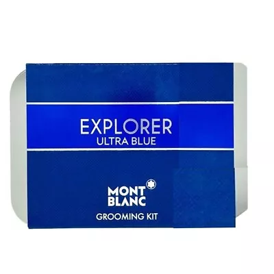 MontBlanc Men's Explorer Ultra Blue Spray Gift Set Fragrances 3386460125703 • $18.71