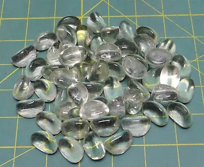 55pcs Clear Glass Pebbles Stones Vase Filler Aquarium Rocks Decorations 7/8  • $10.31