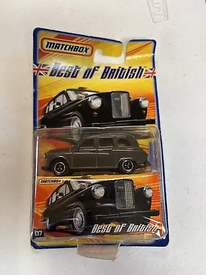 Matchbox Best Of British Austin FX4 London Taxi Diecast 07 From 2006 • $12.49