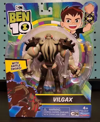Ben 10 Action Figure VILGAX With Battle Sword 5   Toy  Playmates Cartoon Network • $24.99