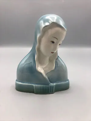 $32.95 • Buy Vtg Goldscheider Everlast Figurine Madonna Virgin Mary Bust Serene Piera Funaro 