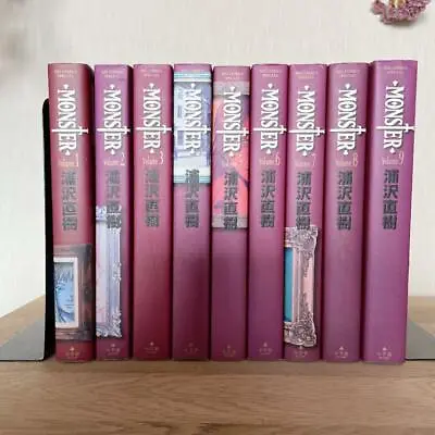 MONSTER Vol.1-9 Manga Comic Complete Lot Set Naoki Urasawa Japanese • $88.80