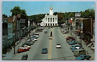 Postcard Montrose PA Public Avenue And Court House • $4.95