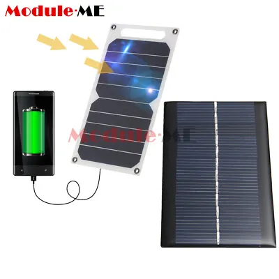 £2.66 • Buy Solar Power Charging Panel 5V 10W/6V 1W Portable USB Charger Board Solar Module