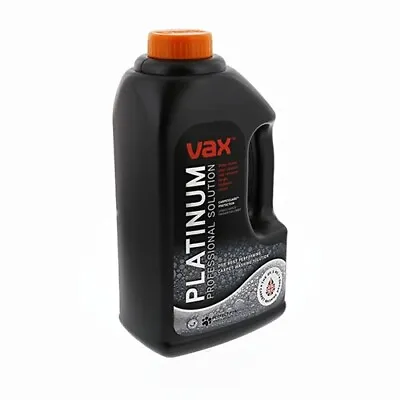 £22.99 • Buy Vax Platinum Professional Carpet Upholstery Cleaning Solution 1.5L 1-9-139136