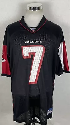 VTG Michael Vick Atlanta Falcons Reebok Jersey On Field Black Men’s Size XL/XLT • $49.95