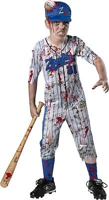 Homerun Horror Baseball Zombie Child Boys Costume NEW • $21.83