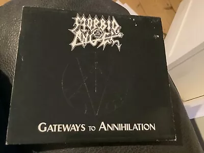 Morbid Angel  Gateways To Annihilation  Earache Records CD - Rare Signed Sleeve • $24.87