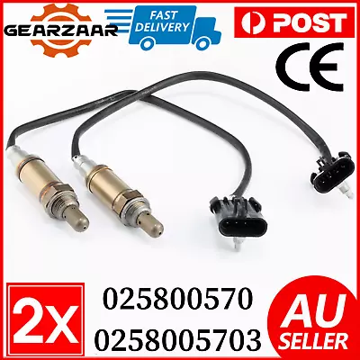 Oxygen O2 Sensor For Holden Commodore VS VT VU VX VY V6 V8 GEN 3 LS1 0258005703 • $30.19