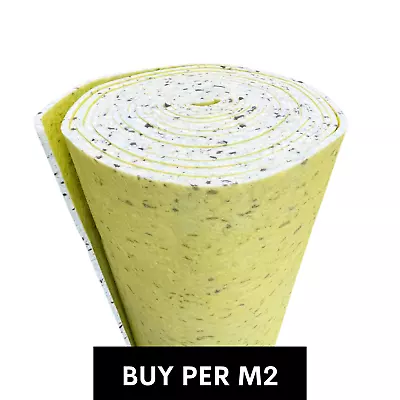 10mm Or 8mm Thick - Foam Carpet Underlay - High Quality Luxury Cushion - Cheap • £2.50