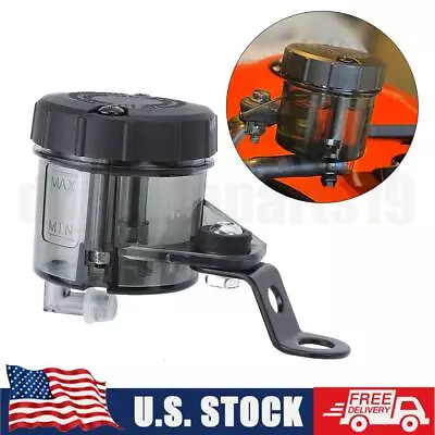 Motorcycle Front Brake Clutch Master Cylinder Fluid Reservoir Fuel Tank Oil Cup • $11.88