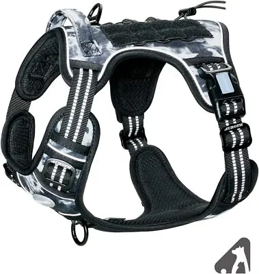 Tactical Dog Harness With Handle No-pull Large Military Dog Vest US Working Dog • $17.95