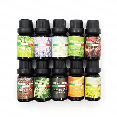 $26.95 • Buy 10 Pack Aroma Diffuser Oils Aromatherapy Fragrance 10ml Gift Pack