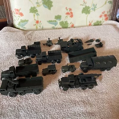 Roco Minitanks Lot. 10 Vehicles Plus Trailers. • $18.50