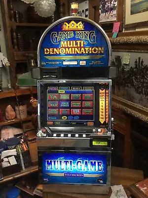 IGT Game King Video Poker Slot Machine 6.8 Over 90 Games Multi Denomination! • $2600