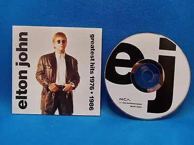 Elton John - Greatest HIts 1976-1986 (1992 CD) • $4.95