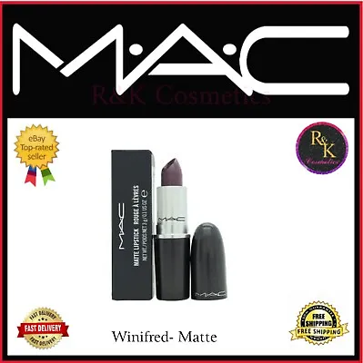 MAC Cosmetics Lipstick 3g - MatteWinifred  NEW GENUINE BOXED • £8.99