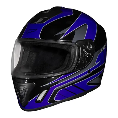 Fulmer 152 Ace Iconic Blue Full Face Motorcycle Helmet Adult Sizes XS - MD • $49.99