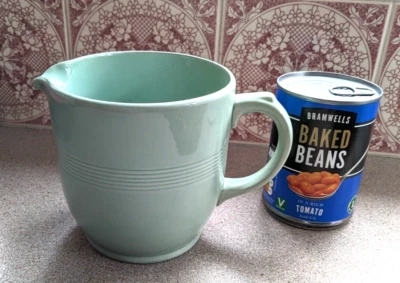 £12.99 • Buy Large Woods Ware Beryl 1 & 1/2 Pint Jug Green Utility Retro Vintage Art Deco Exc