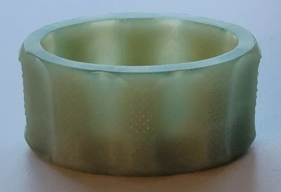 $9.99 • Buy JADITE Green Glass ~ I.O.U. OVAL ZIPPER SALT DIP ~ 2 1/4  Westmoreland