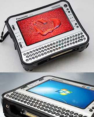 Military Antivandal Shock-Proof Tablet PC Notebook Toughbook Cf U1 32 GB SSD HDD • £220.39