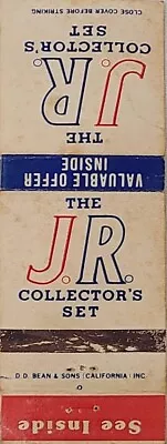 Vintage  Mail Away Offer Ad Matchbook Dallas TV Show JR Ewing Collector Set • $4.95