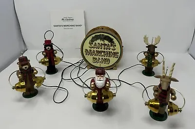 Mr Christmas Vintage Santa’s Marching Band Moose Reindeer And Bears Tested Works • $84.99